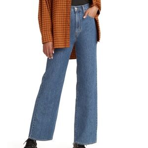 Levi's Blue Straight Leg Women's Jeans